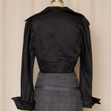 Victor Costa Cropped Jacket