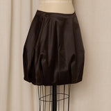 In Extenso Brown Bubble Skirt