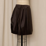 In Extenso Brown Bubble Skirt