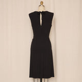 Prada Asymmetrical Black Dress