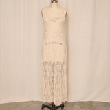 Vintage Sheer Lace Dress
