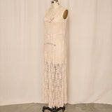 Vintage Sheer Lace Dress