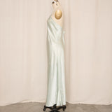 Sage Green Silk Nightgown