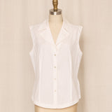 Escada White Button Down