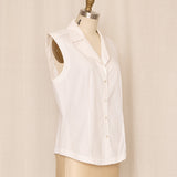 Escada White Button Down