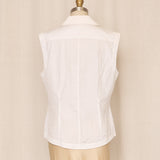 Escada White Button Down