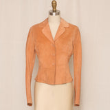 Plein Sud Orange Suede Jacket