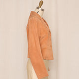 Plein Sud Orange Suede Jacket