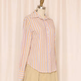 Etro Pastel Striped Button Up