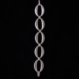 Sterling Silver Large Oval Link Bracelet