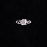 Sterling Silver Art Nouveau Figural Brooch