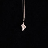 Sterling Silver Necklace with Small Shell Pendant
