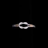 Sterling Silver Knot Cuff Bracelet
