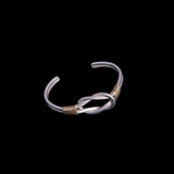 Sterling Silver Knot Cuff Bracelet