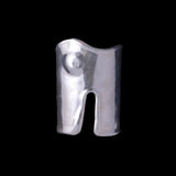 Sterling Silver Large Bone Cuff