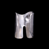 Sterling Silver Large Bone Cuff