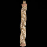 Vintage Gold Tone Braided Serpentine Link Bracelet