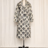 Vintage Grey Fur Coat