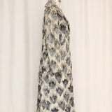 Vintage Grey Fur Coat