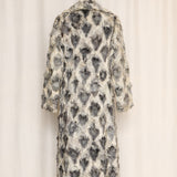 Vintage Grey Fur Coat
