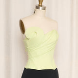 Vintage La Perla Lime Green Bustier