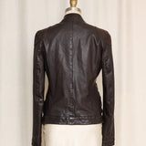 Chevignon Brown Leather Jacket