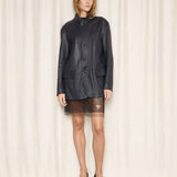 Giorgio Armani Textured Leather Jacket