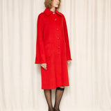 Marylet Coral Wool Coat