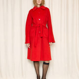 Marylet Coral Wool Coat
