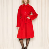 Marylet Coral Wool Coat