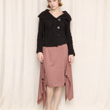 Brown Porto Cervo Sweater with Hood