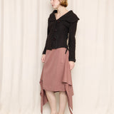 Brown Porto Cervo Sweater with Hood