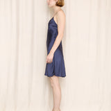 Victoria’s Secret Navy Silk Slip Dress