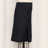 Christian Lacroix Wool Skirt with Front Panel
