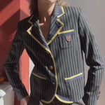 galliano-blazer — silent modeled video