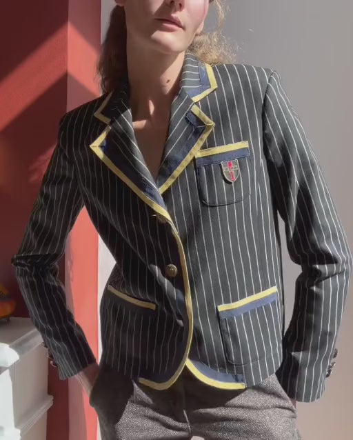 galliano-blazer — silent modeled video