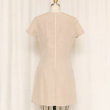Fendissimi Beige Mini Dress