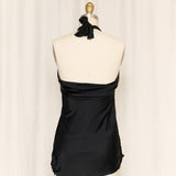 SportMax Black Halter Neck Top