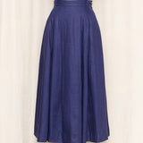 JPG Navy Midi Skirt
