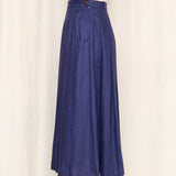 JPG Navy Midi Skirt