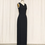Emporio Armani Open Back Long Dress