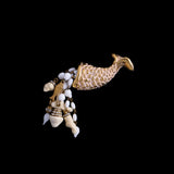 Kalinger Gold Tone Fishtail Brooch
