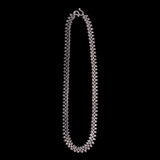Sterling Silver Floral Filigree Vintage Necklace