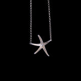 Sterling Silver Starfish Necklace