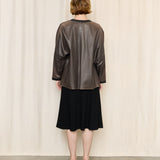 Vintage Lanvin Paris Leather Jacket
