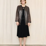Vintage Lanvin Paris Leather Jacket