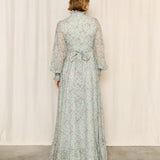 John Charles of London Floral Smocked Maxi Dress