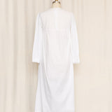 Vintage White Cotton Lace Prairie Dress