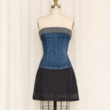 D&G Black Sheer Mini Skirt