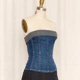 D&G Denim Corset Top